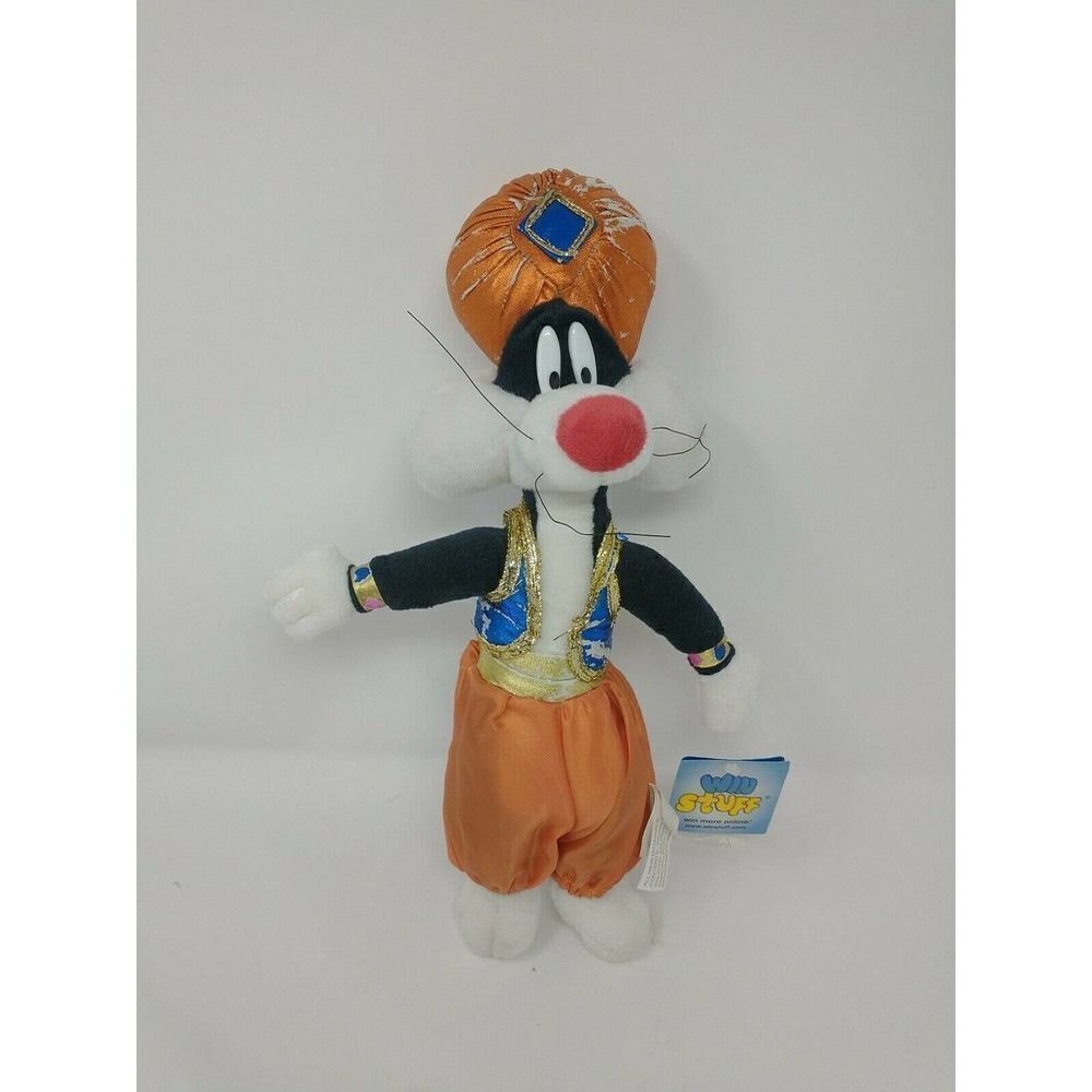 Sylvester Stuffed Toy Genie 15 inch tall New w Tag